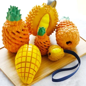 Funny Fruits Shape Dog Toy Pet Teeth Clean Molar Teeth Chew Bite Pet Toys Pets Products