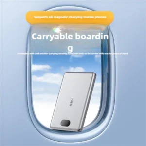 Adaptable To The Whole Scene With Magnetic Wireless Power Bank, A Savior For Travel And