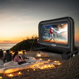 VEVOR Inflatable Movie Screen, 14 FT 168inch Inflatable Projector Screen For Outside With