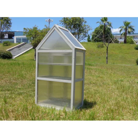 Mini Greenhouse Kit - Outdoor Plant Stand, Small Green House, Plant Stand Indoor, Green