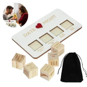 Wooden Date Night Dice Wooden Date Night Ideas Game Dice Romantic Couple Date Night Game