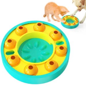 Dog Pets Puzzle Toys Slow Feeder Interactive Increase Puppy IQ Food Dispenser Slowly