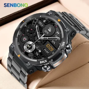 MAX18 Men Smartwatch AMOLED1.43inch Big Screen BT Calls Gesture Control AI Voice Sports