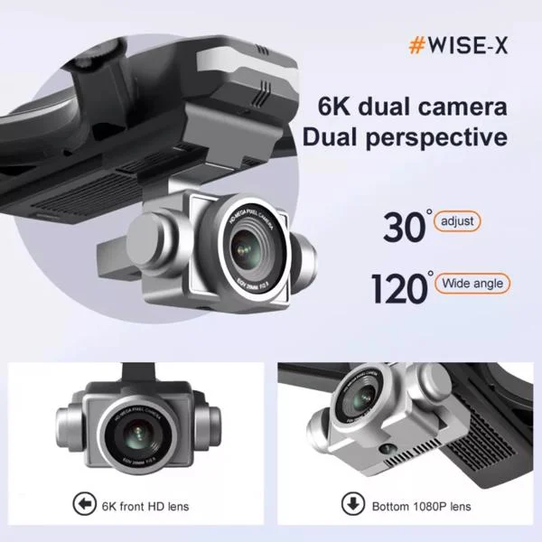 4DRC V14 Professional Drone 6K High-definition Dual Camera Wifi FPV Portable RC