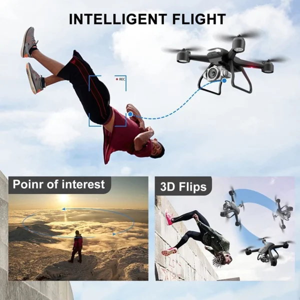 4DRC V14 Professional Drone 6K High-definition Dual Camera Wifi FPV Portable RC